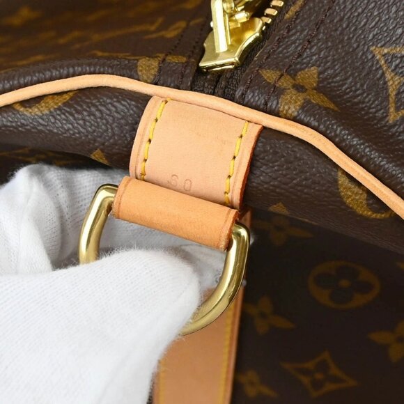 Louis Vuitton Monogram Keepall Bandouliere 60 Duffle Bag M41412 MB0060 165569 - Picture 7 of 11